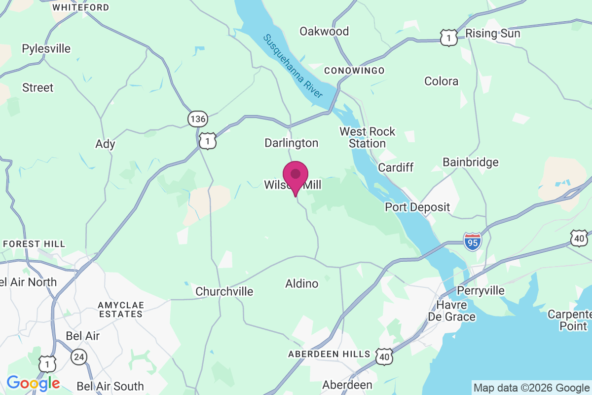 Wilson Mill map