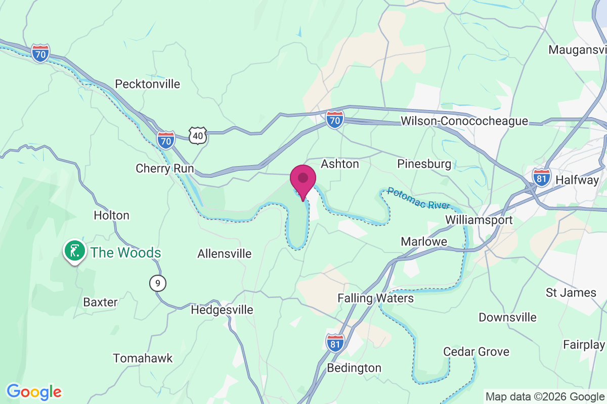 Four Locks map