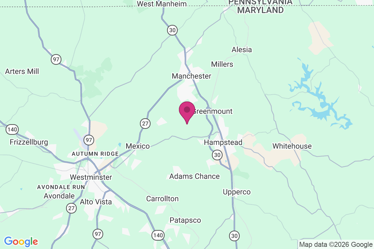 White Oak Ridge map