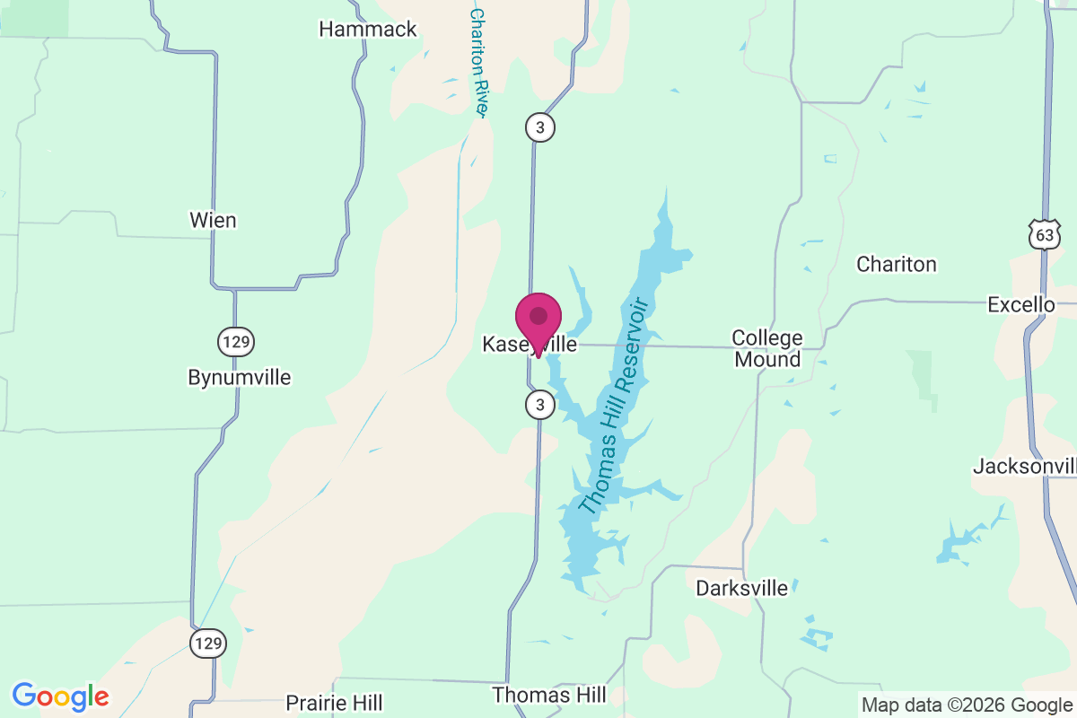 Kaseyville map