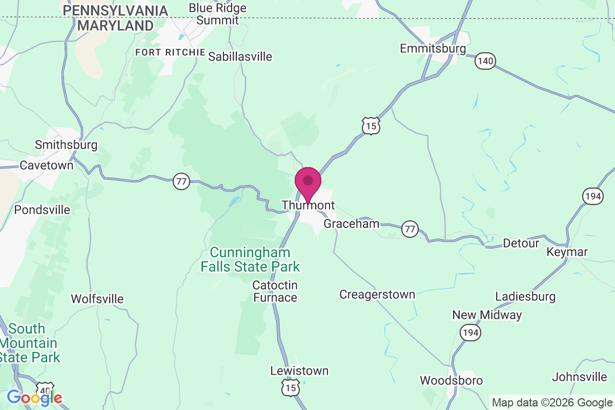 Thurmont map