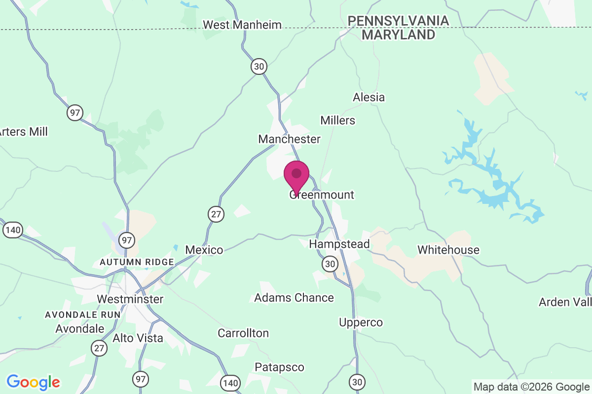 Glasers Hill map