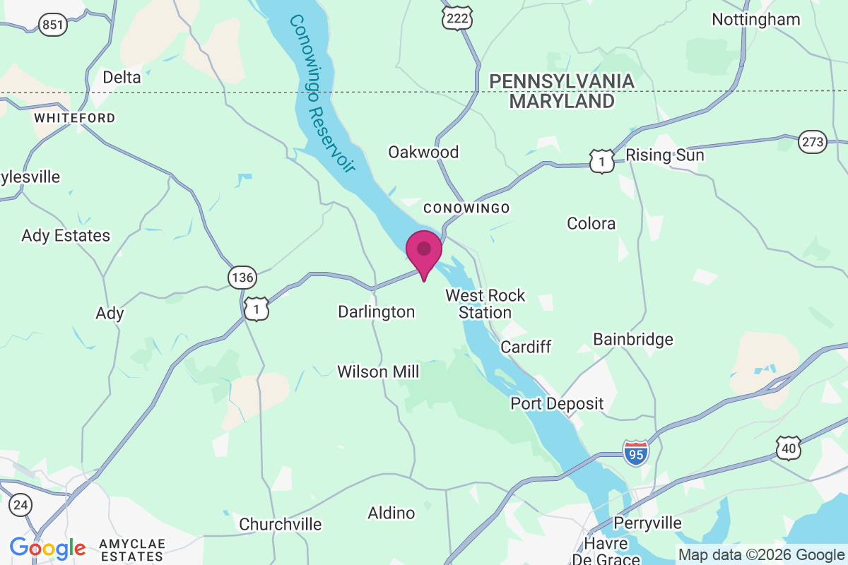 Conowingo Village map