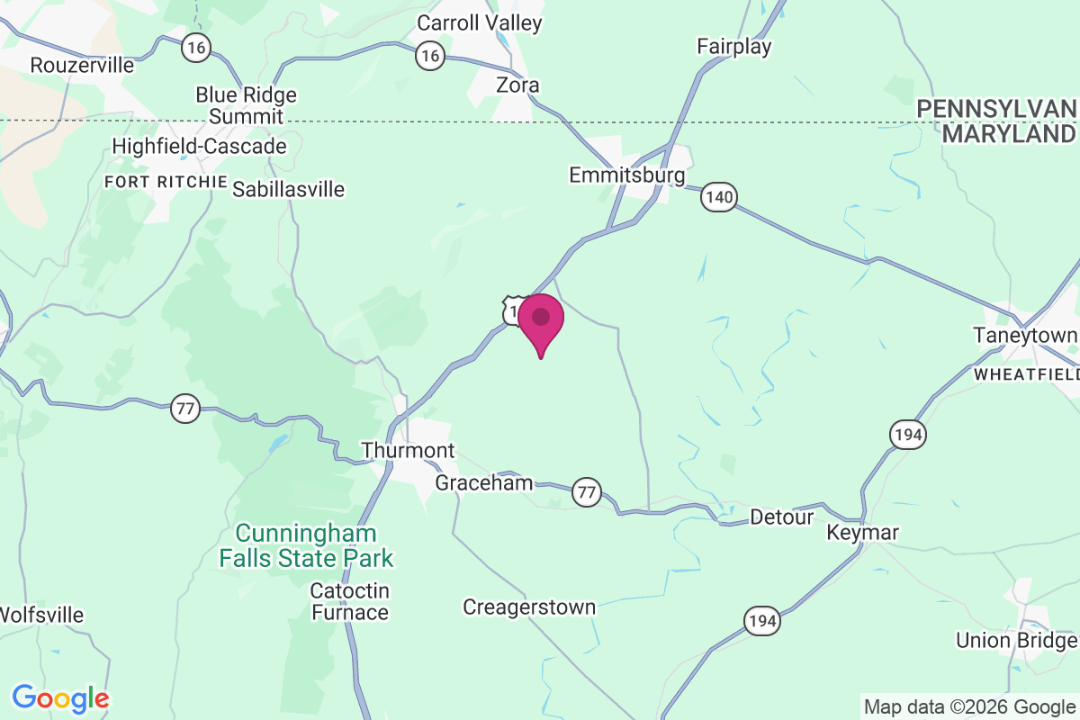 Thornbrook map