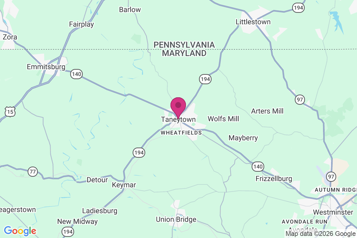 Taneytown map