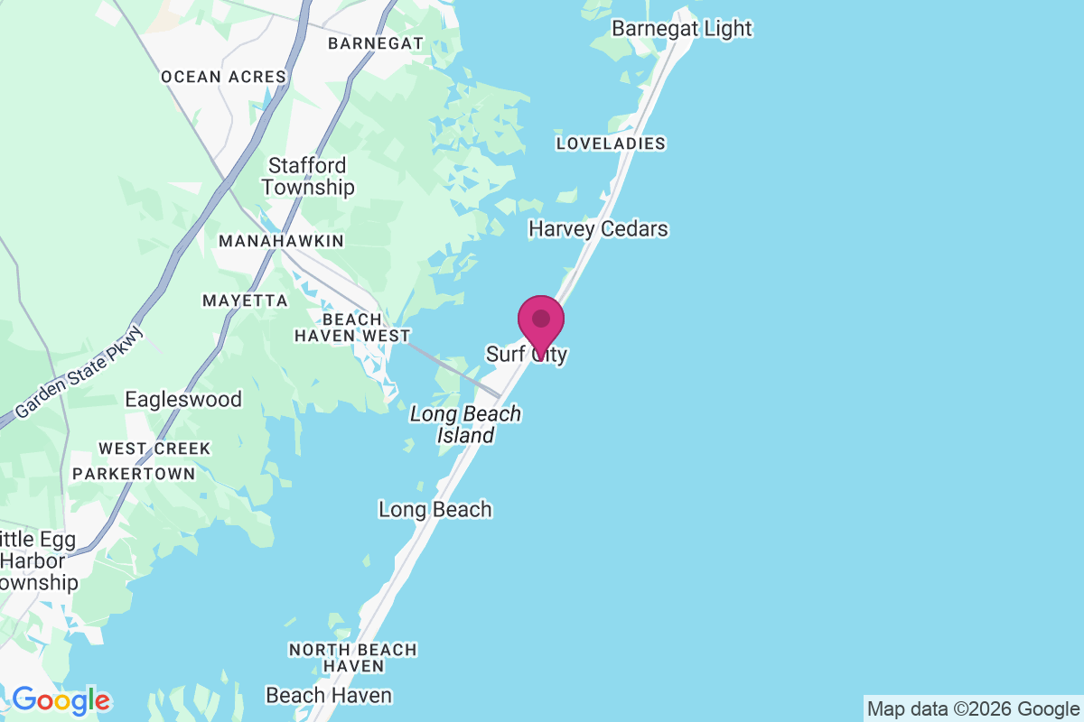 Surf City map