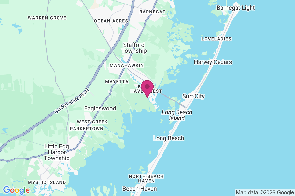 Beach Haven West map