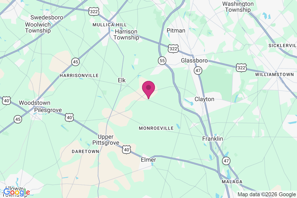 Hardingville map