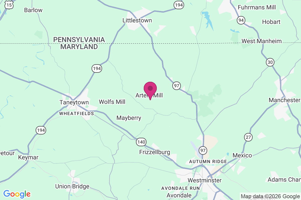 Arters Mill map