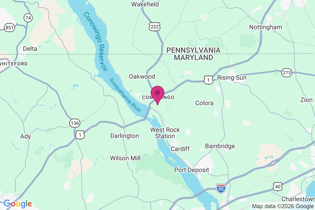 Susquehanna Hills map