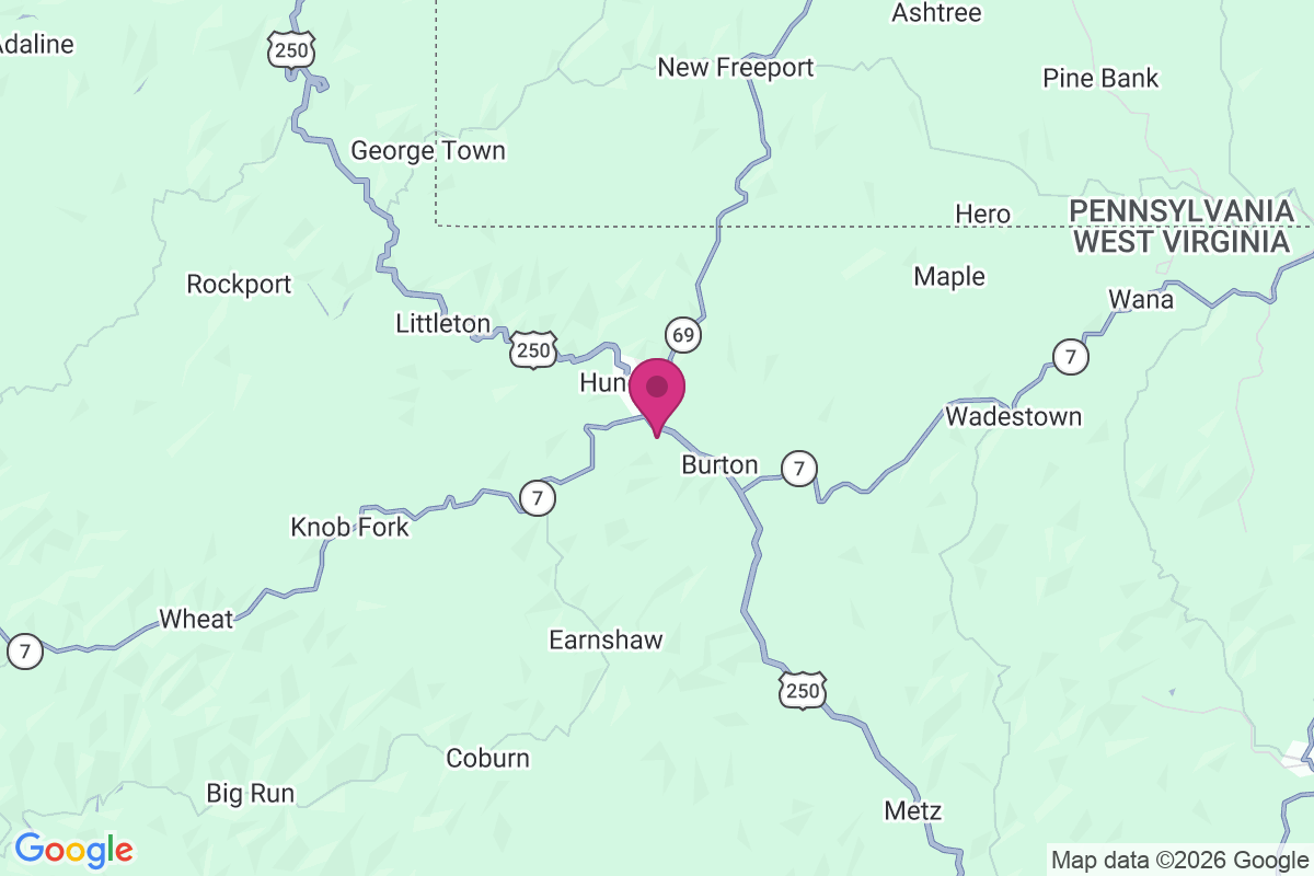 Cusicks Crossing map