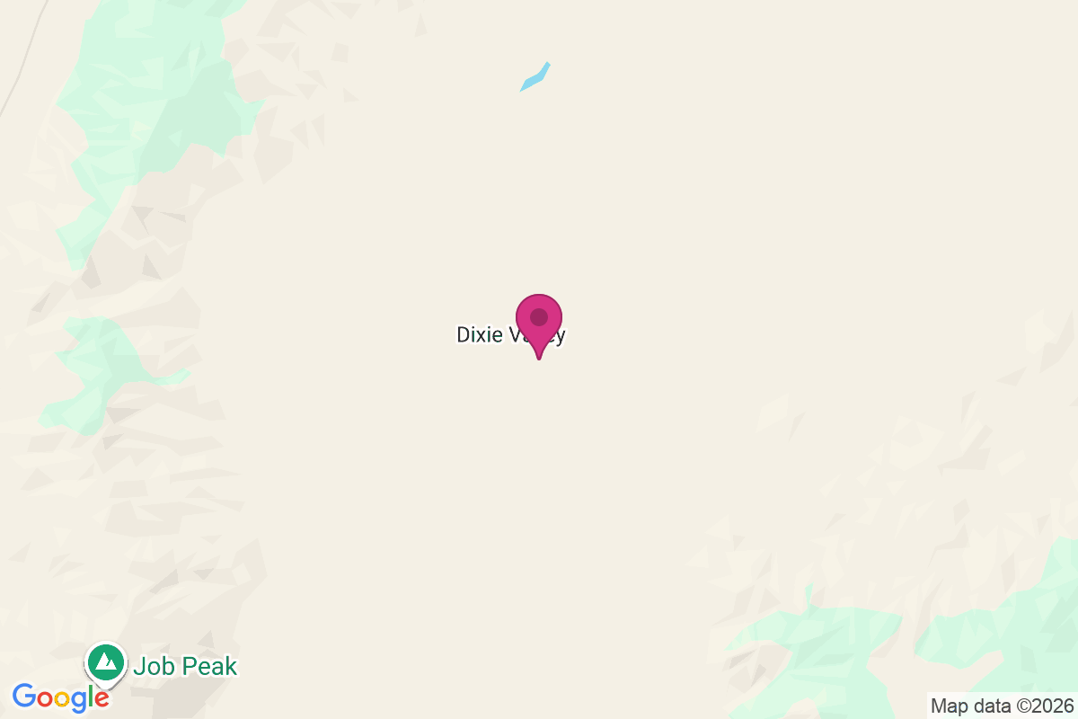 Dixie Valley map