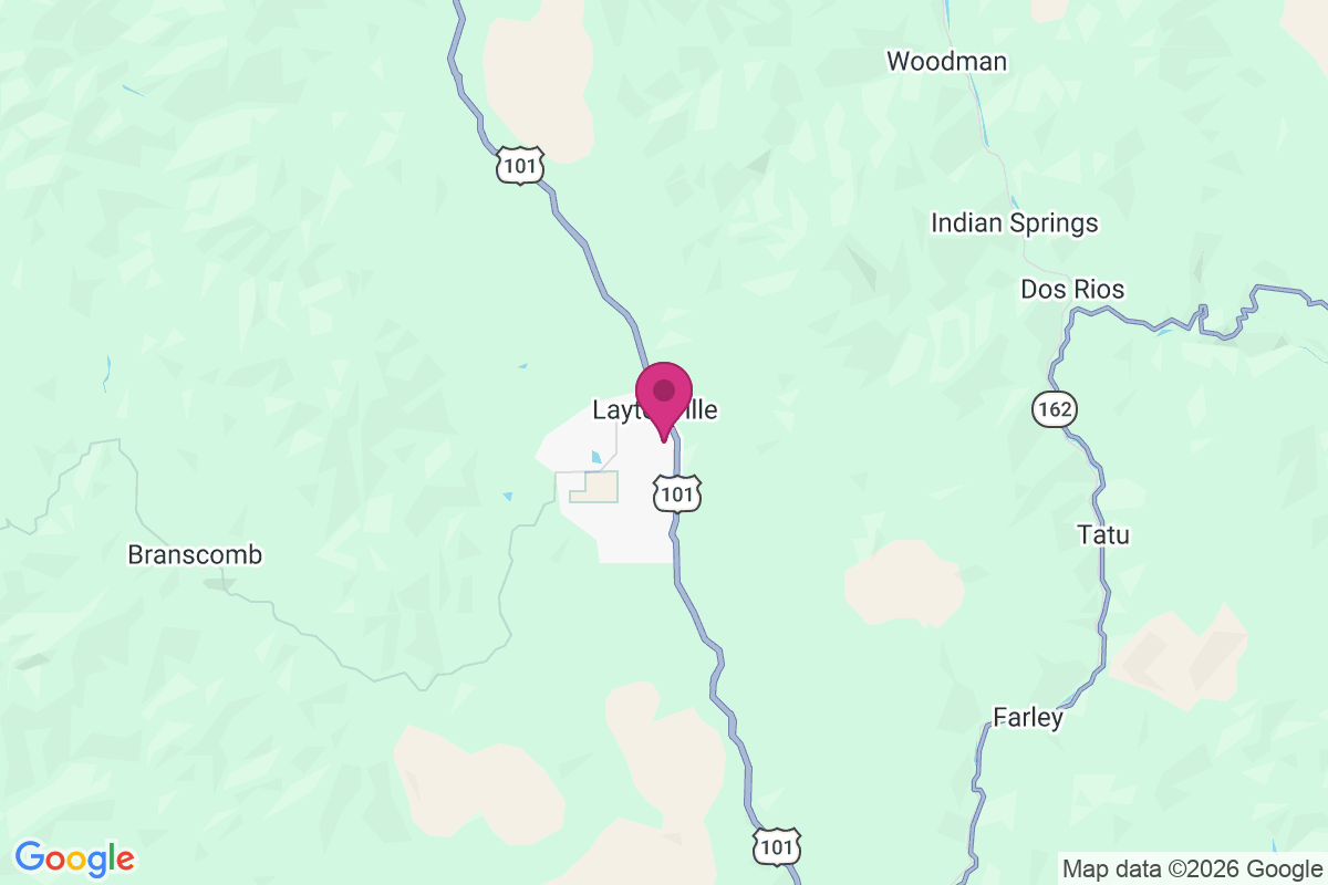 Laytonville map