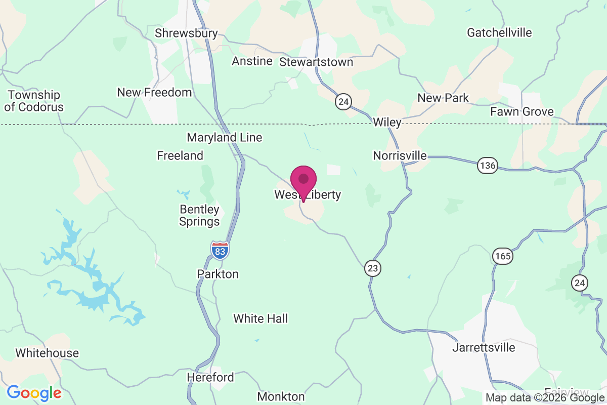 Jordan Mill Farms map