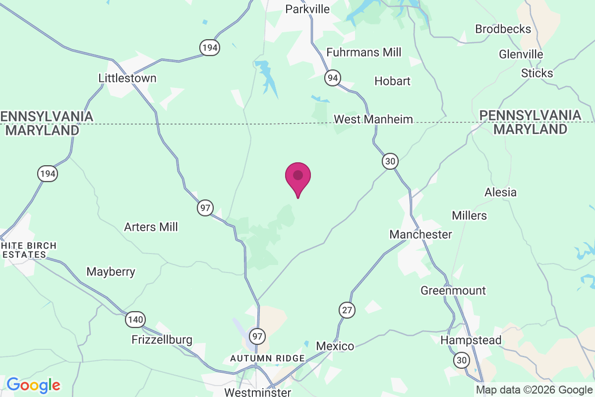 Bixler Valley Estates map