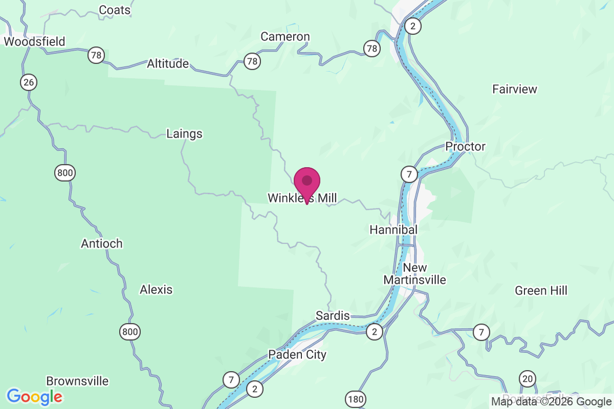 Winklers Mill map