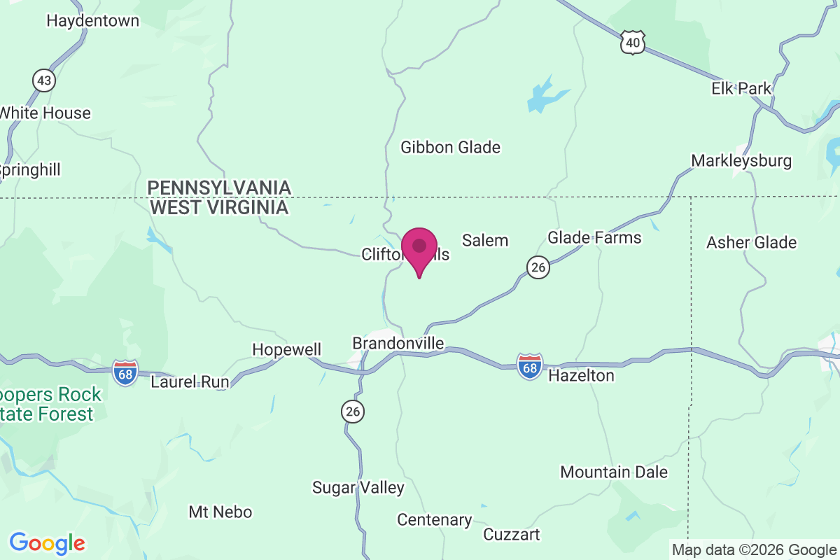 Clifton Mills map
