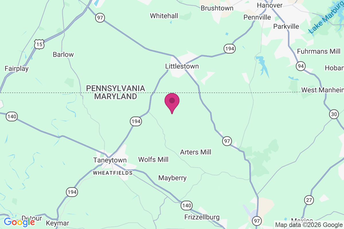 Blacks Corner map