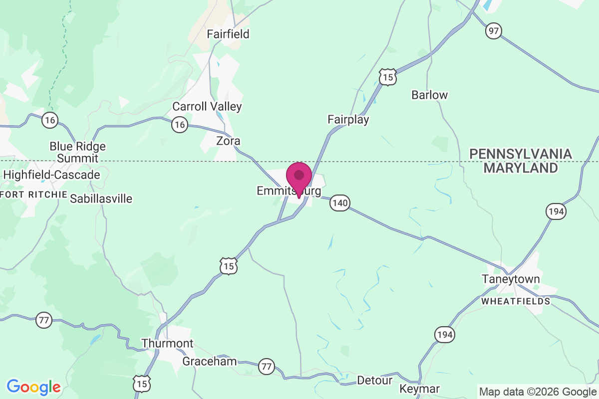 Emmit Ridge map