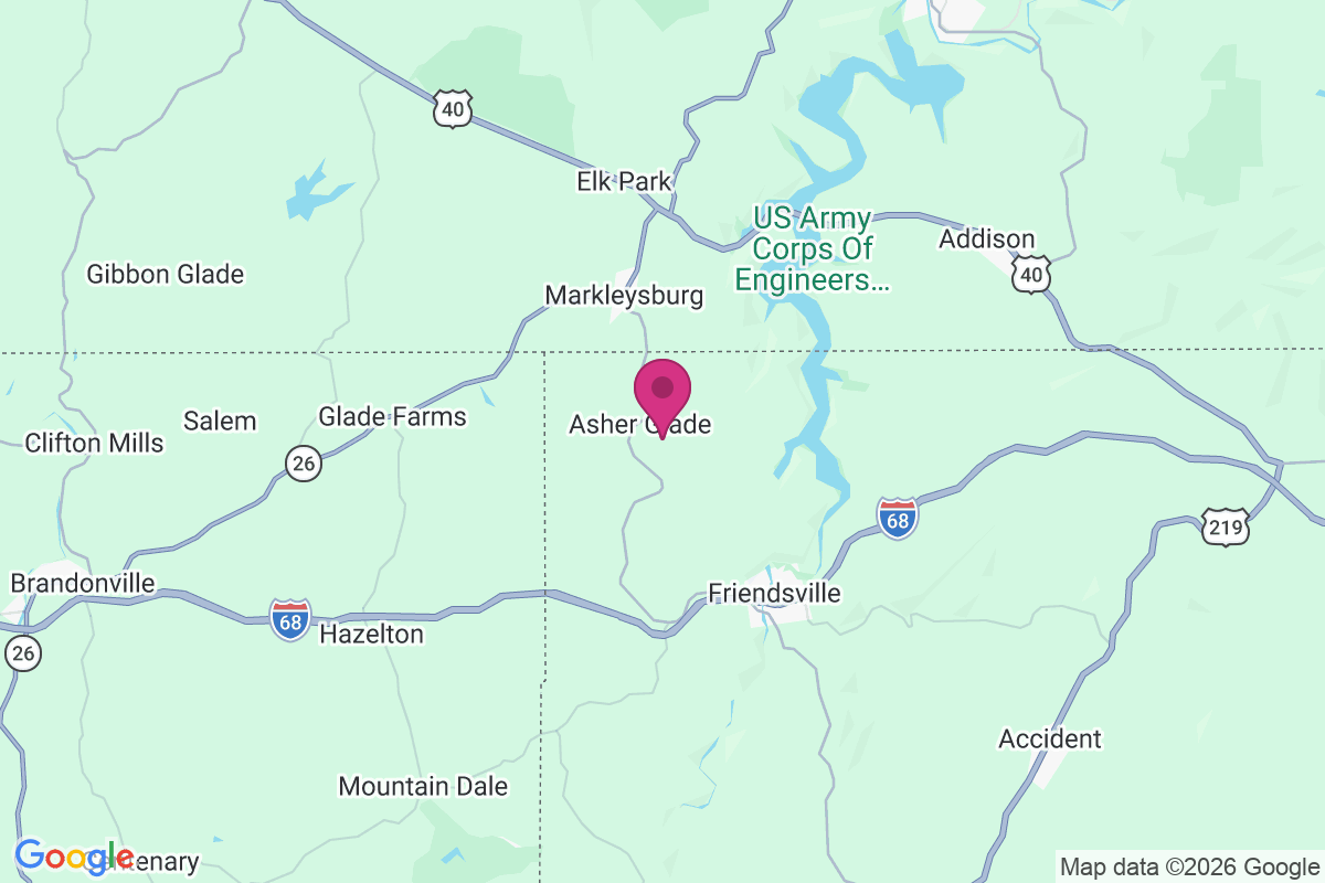 Asher Glade map
