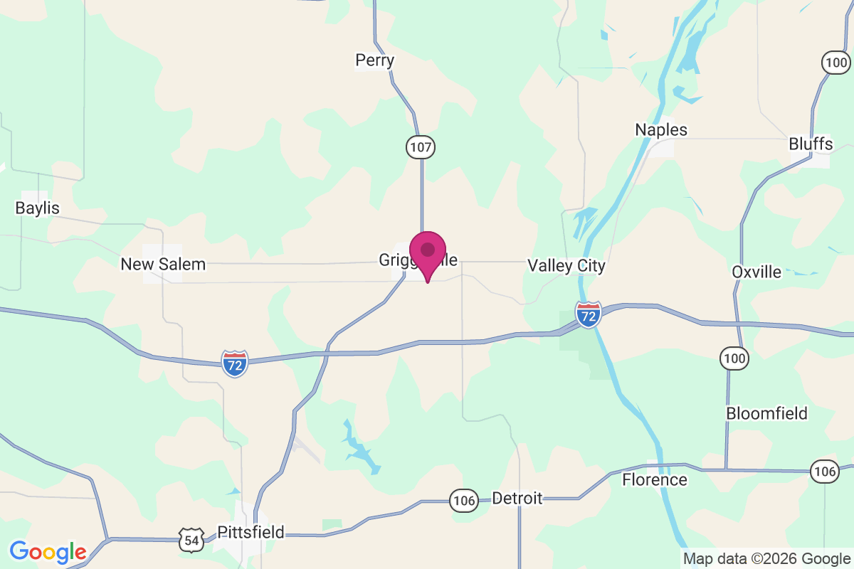Griggsville map