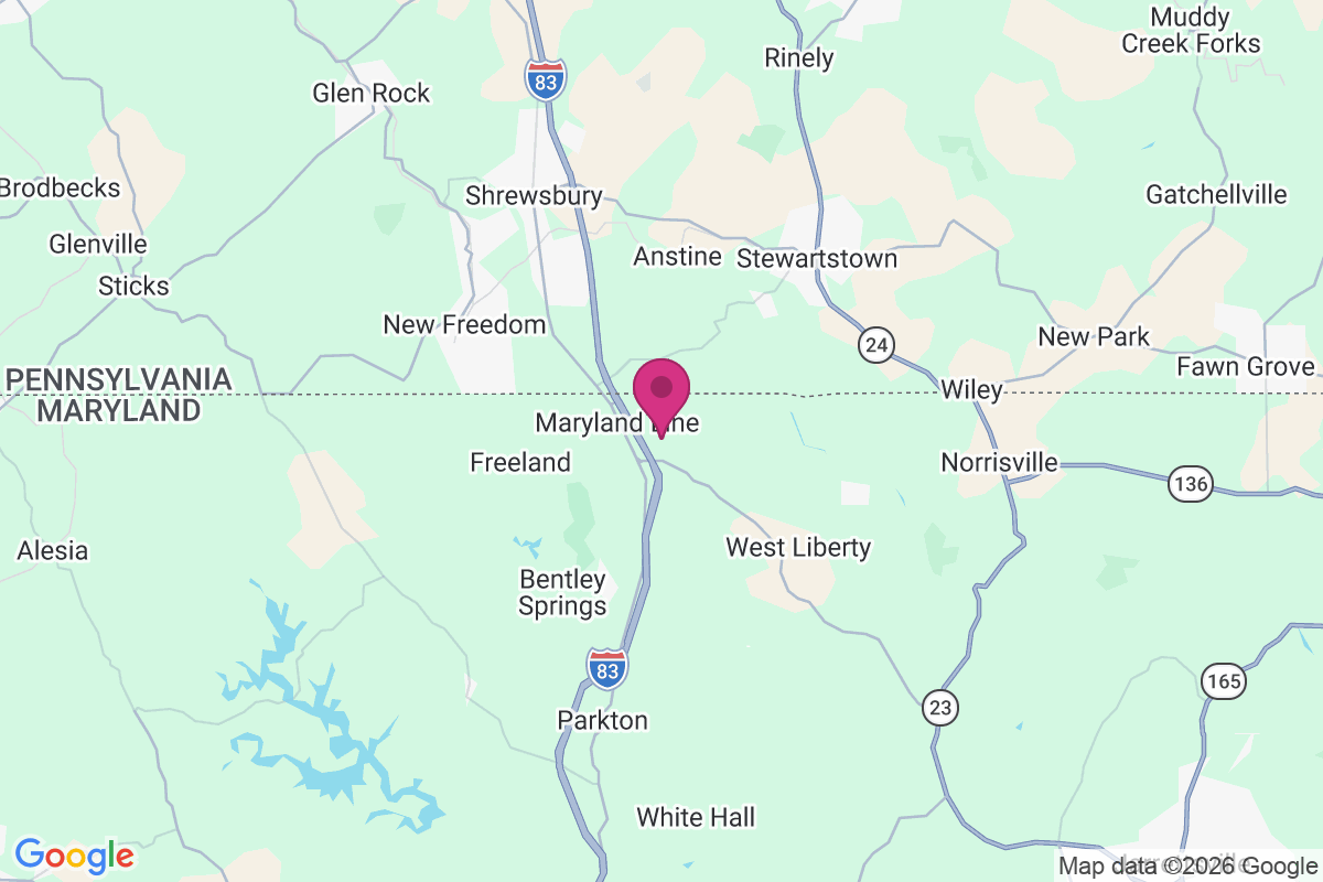 Harris Hill map