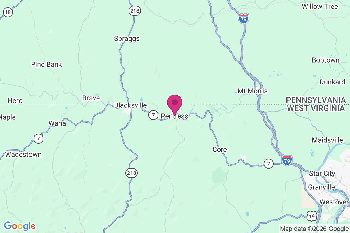 Pentress map