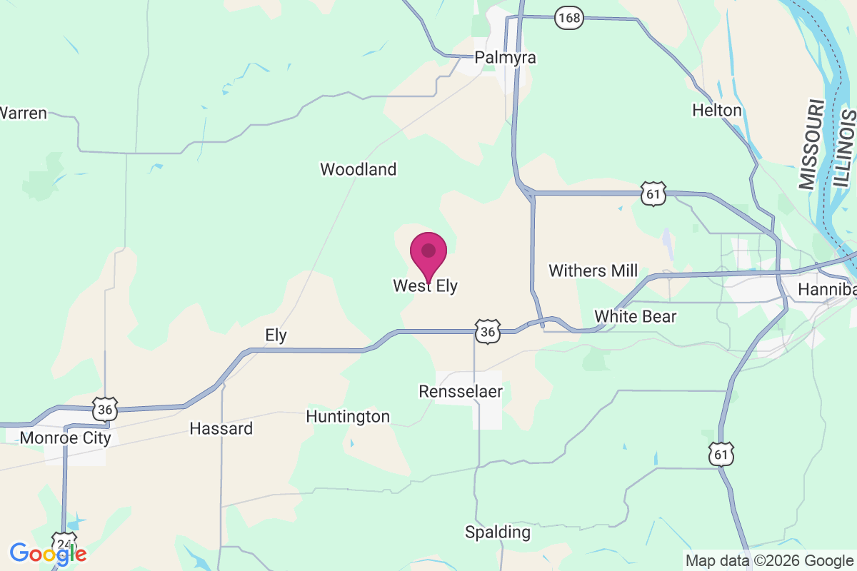 West Ely map