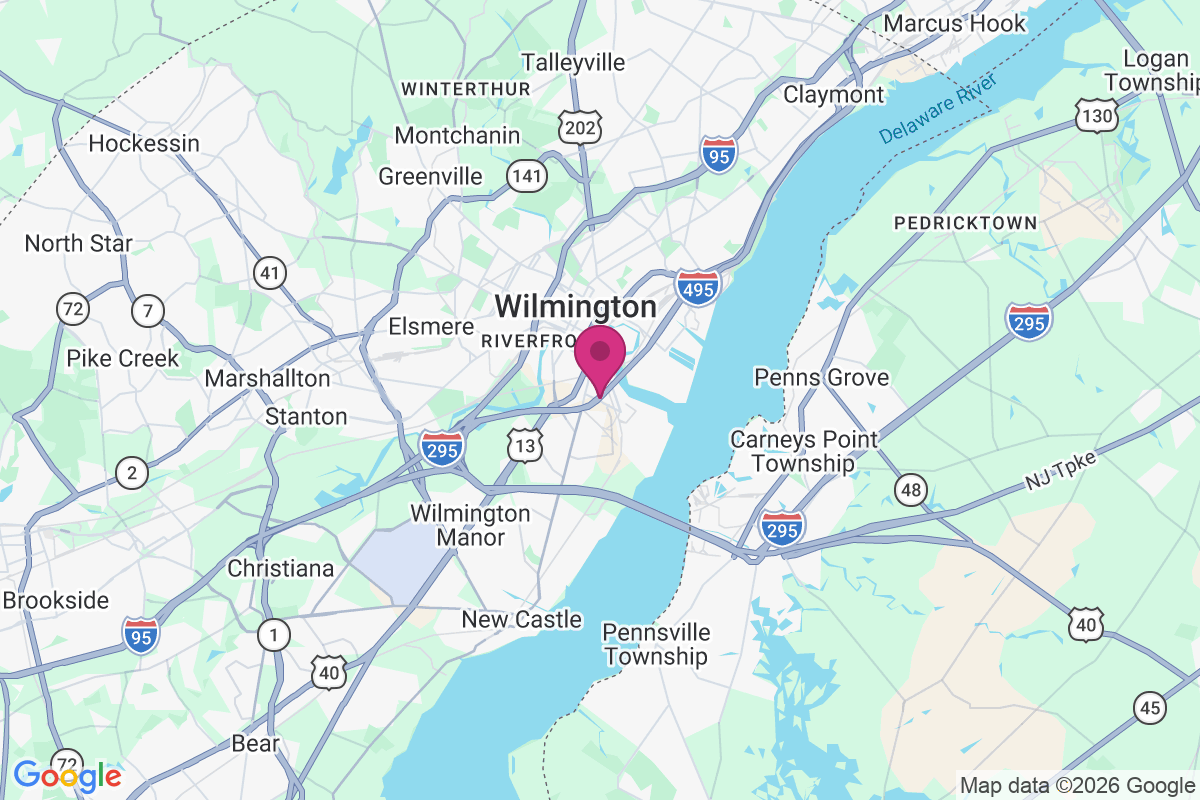South Wilmington map