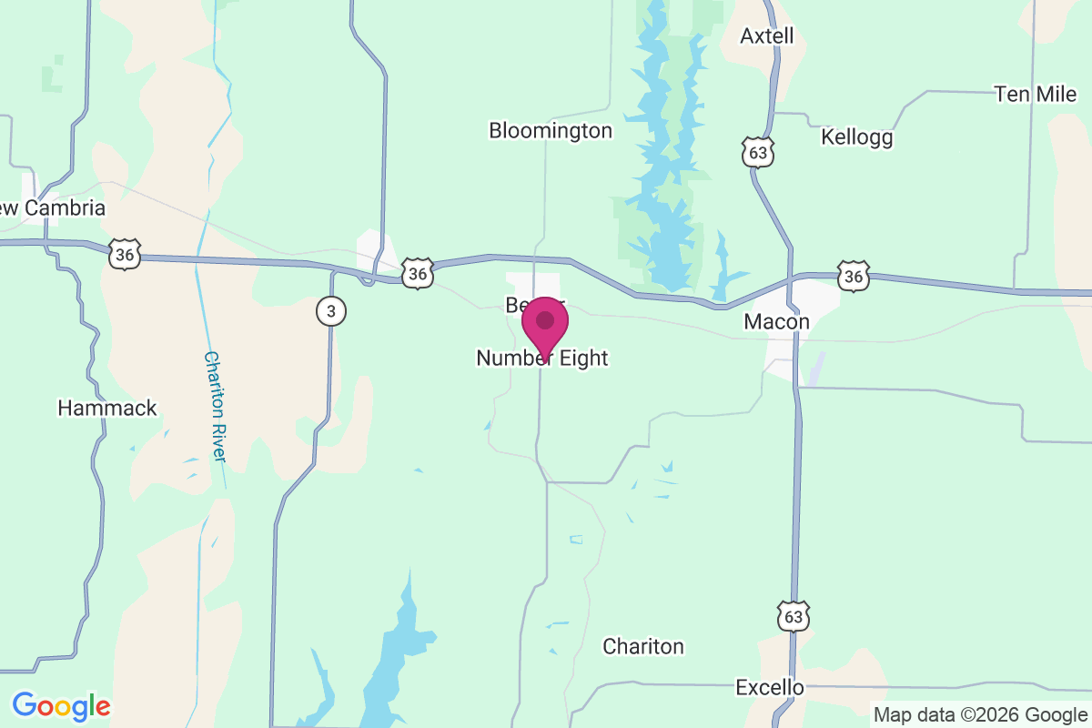 Number Eight map