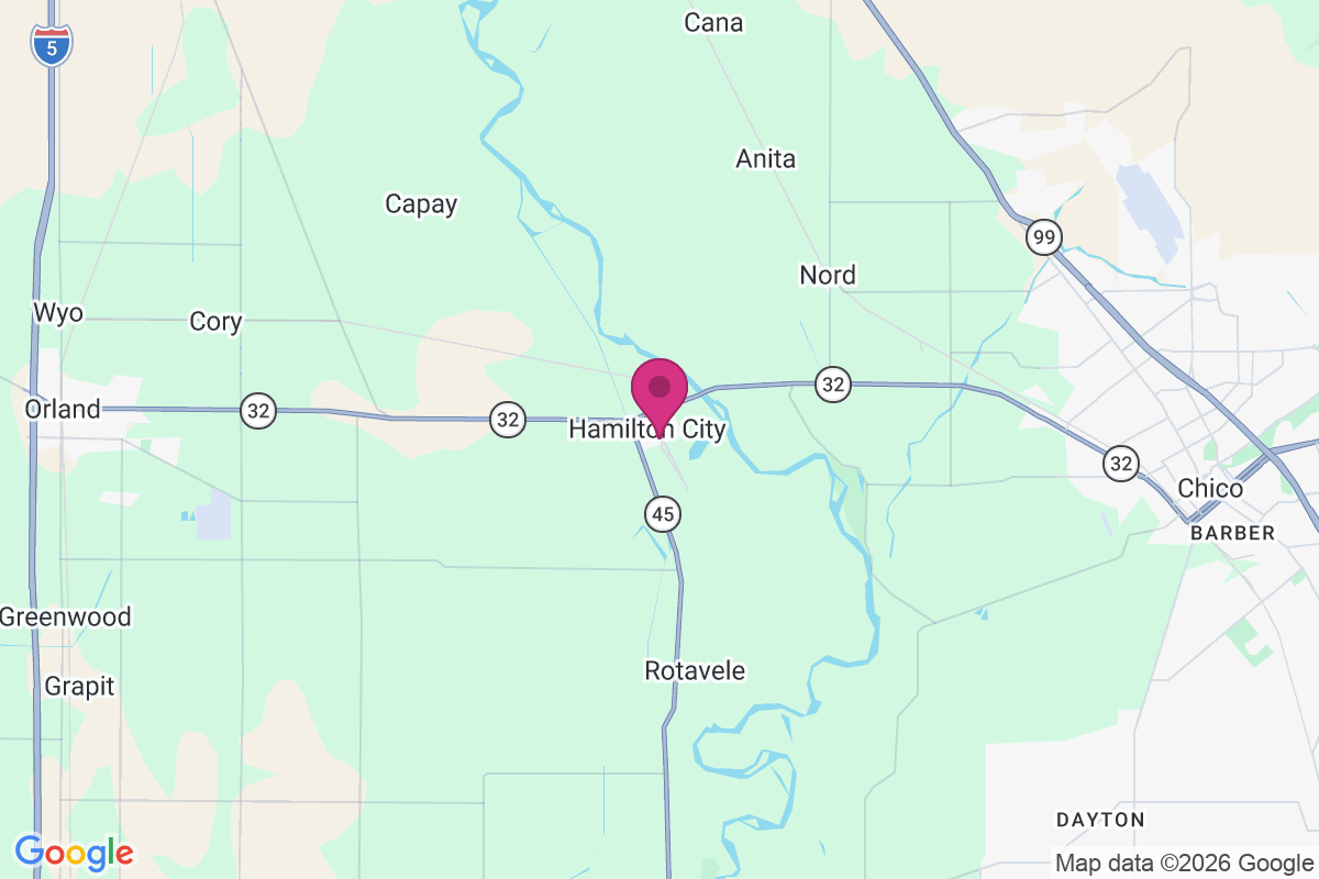 Hamilton City map