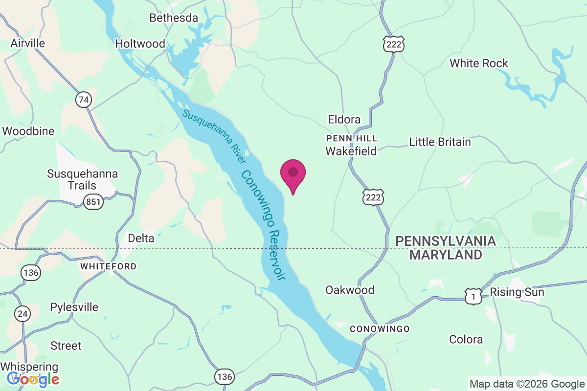 Peach Bottom map