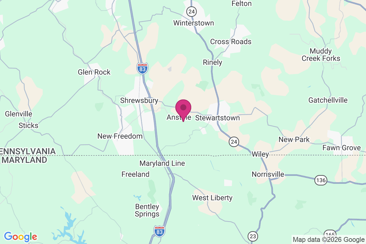 Anstine map