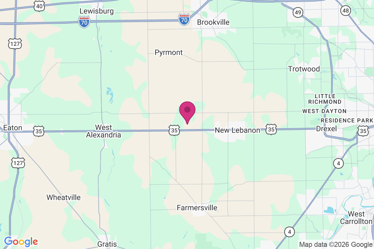 Kreitzer Corner map