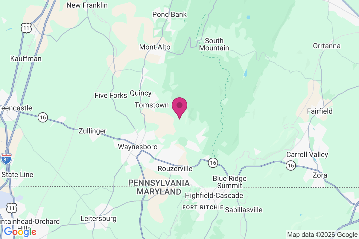 Biesecker Gap map