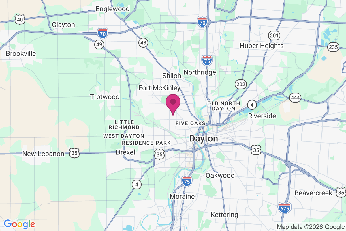 Upper Dayton View map