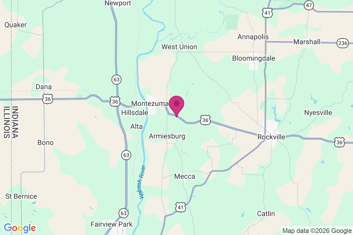 West Melcher map