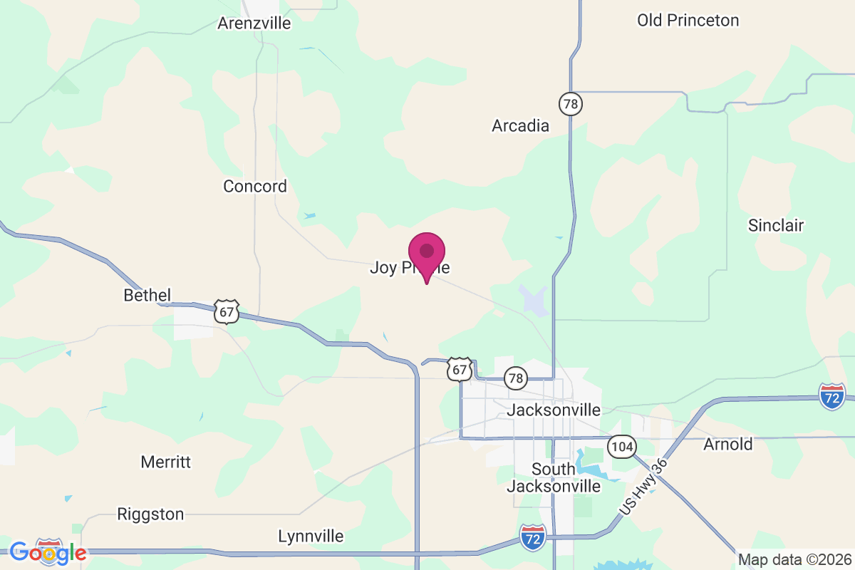 Joy Prairie map