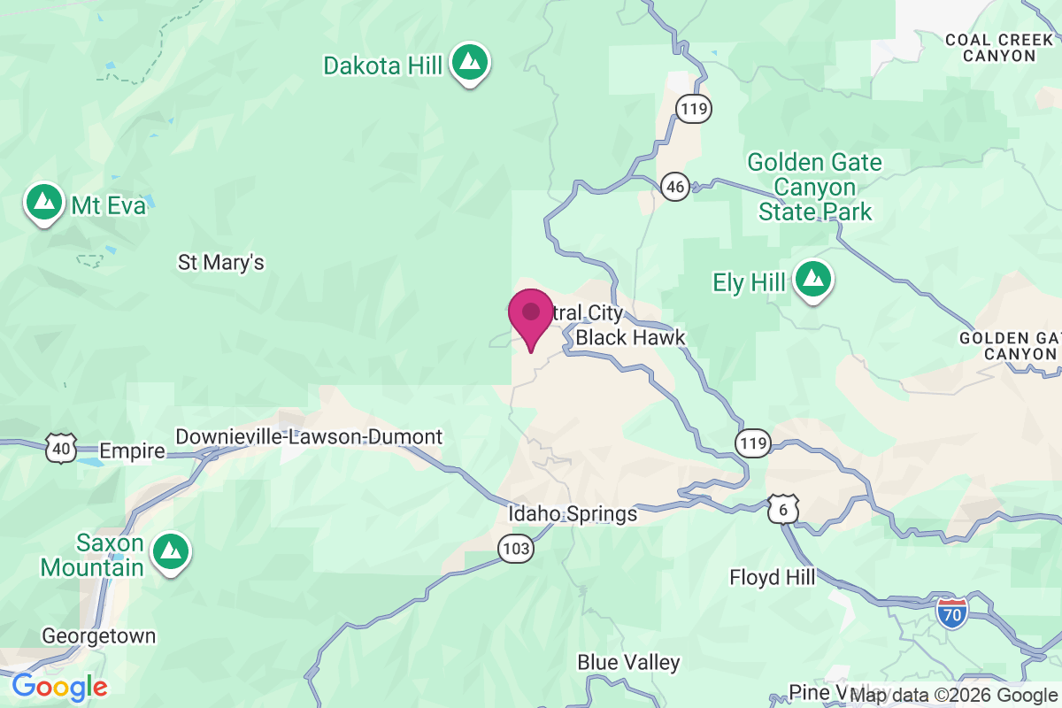 Nevadaville map