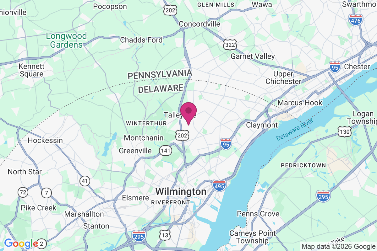 Talleyville map