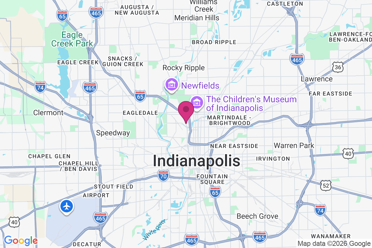 North Indianapolis map