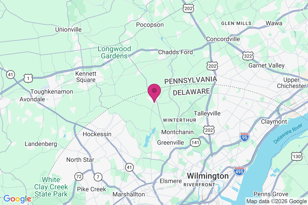 Delaware Heights map