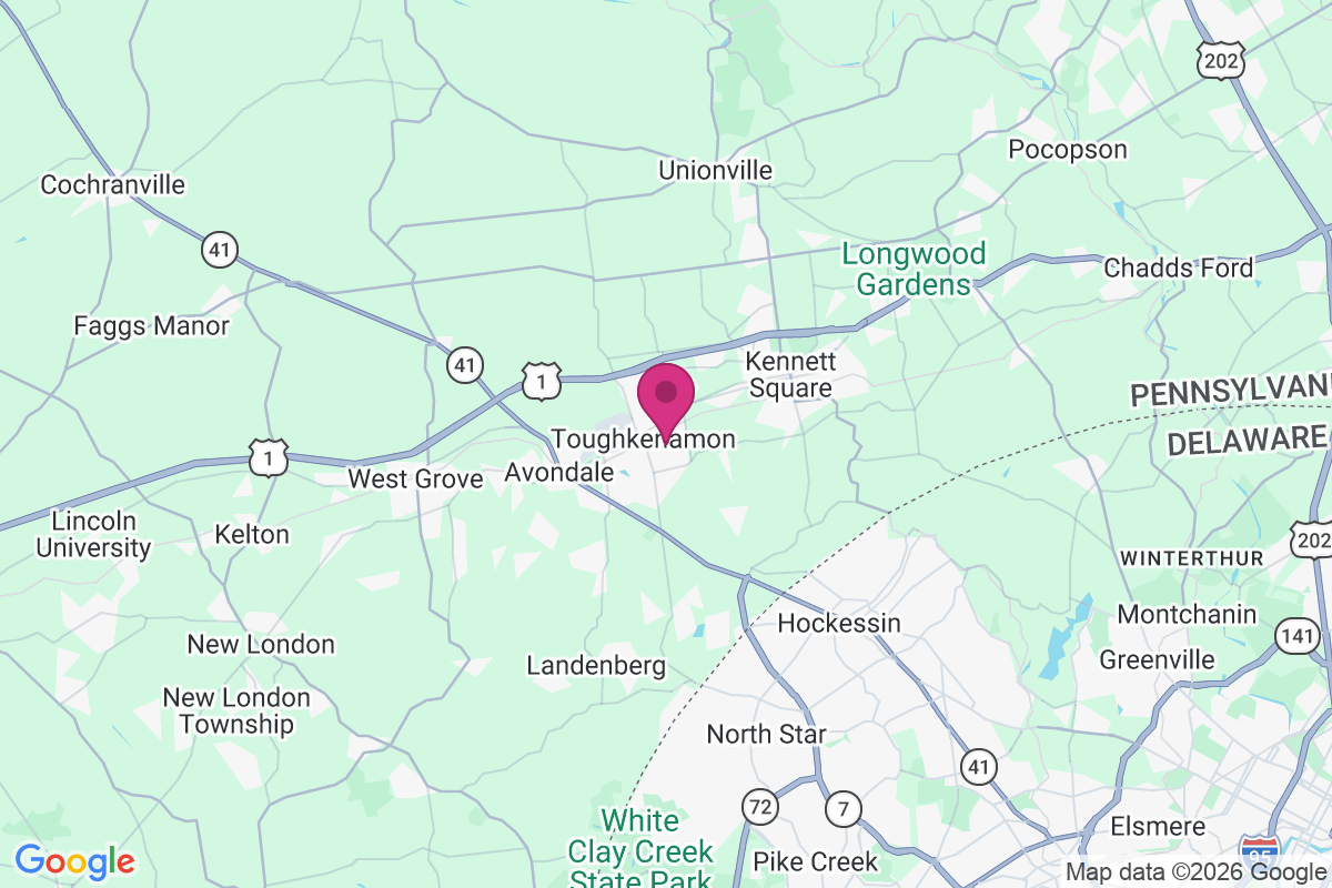 Toughkenamon map