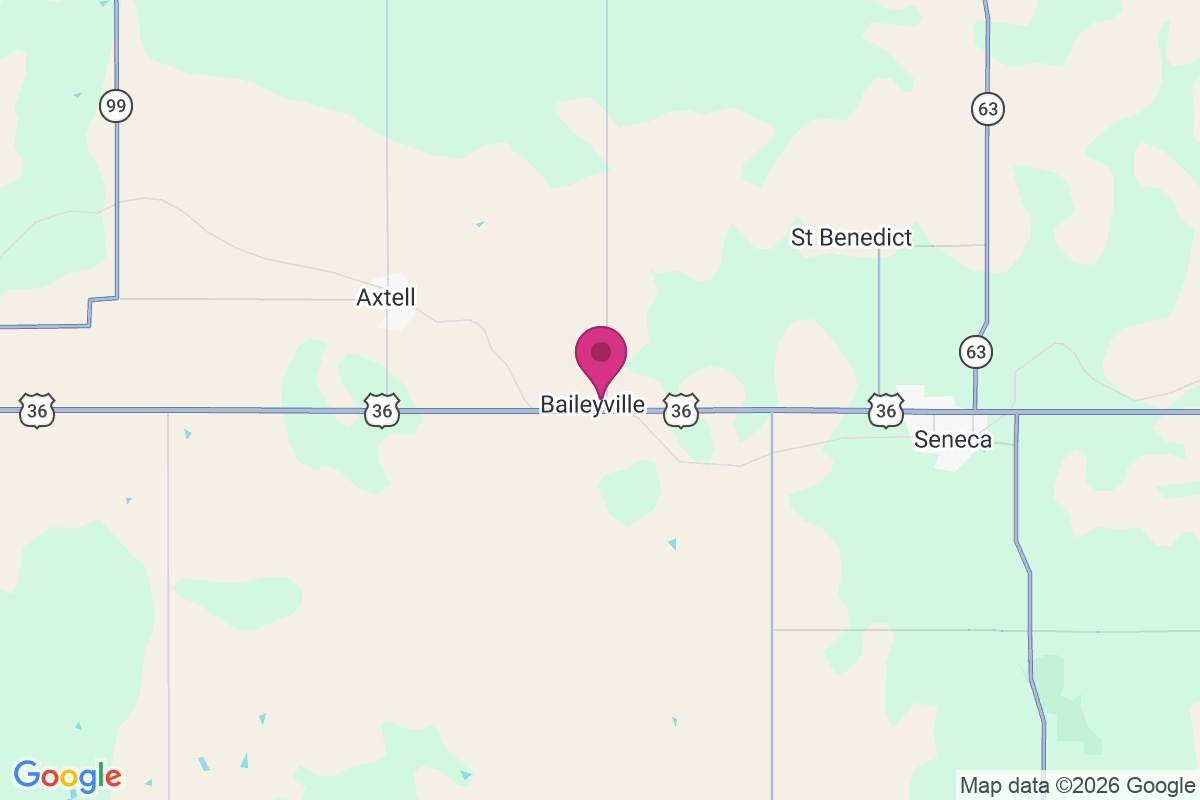 Baileyville map