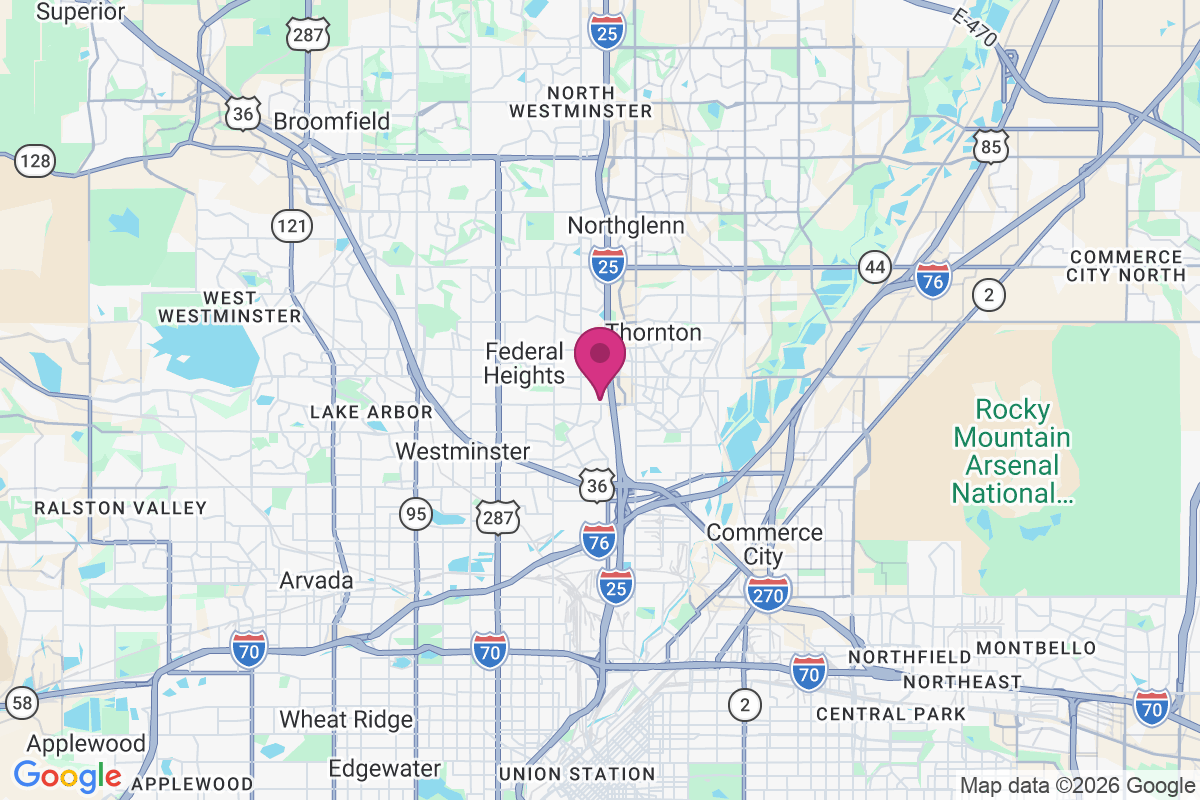 Federal Heights map