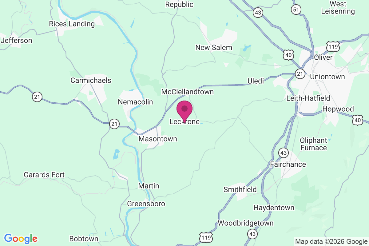 Leckrone map