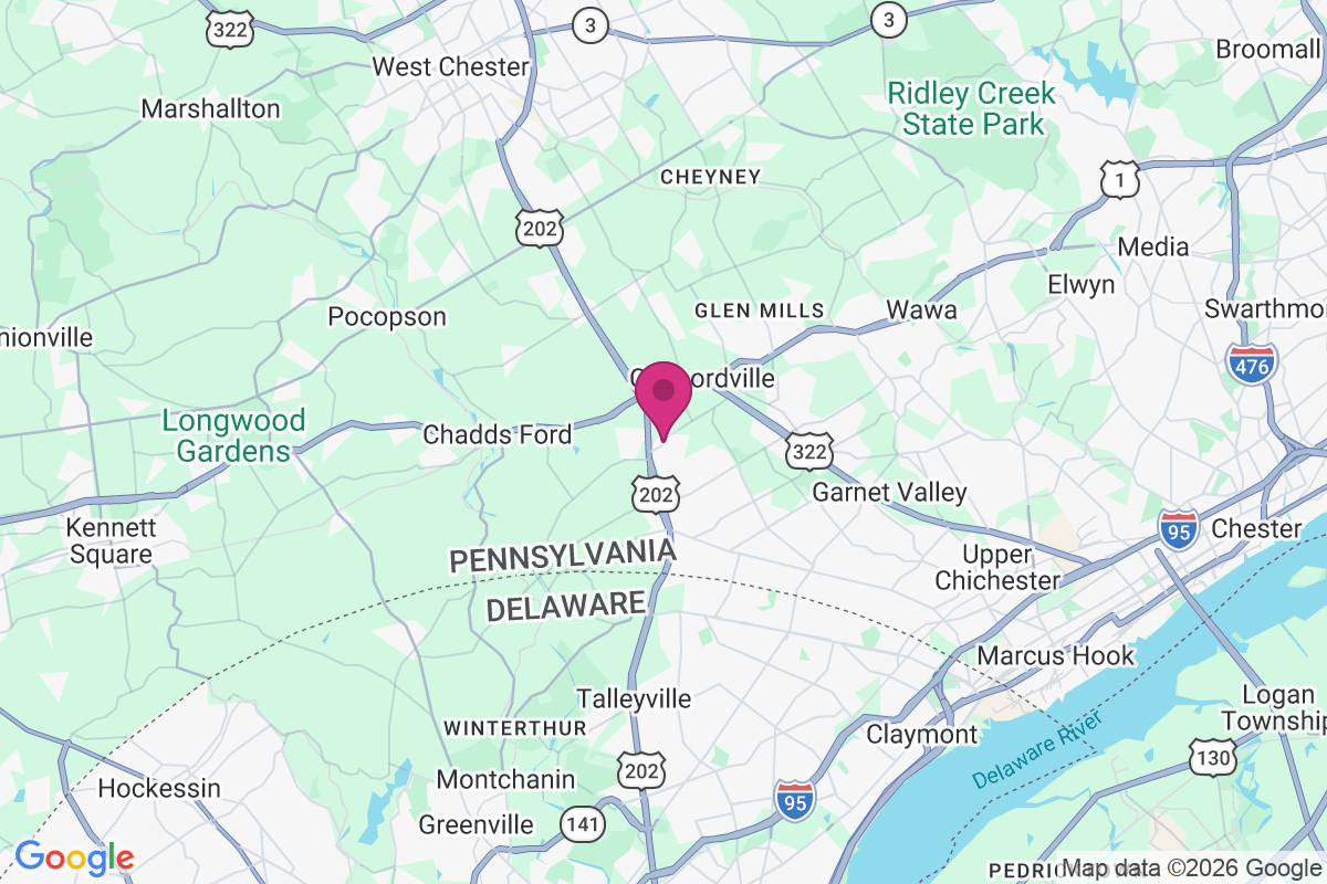 Brandywine Summit map