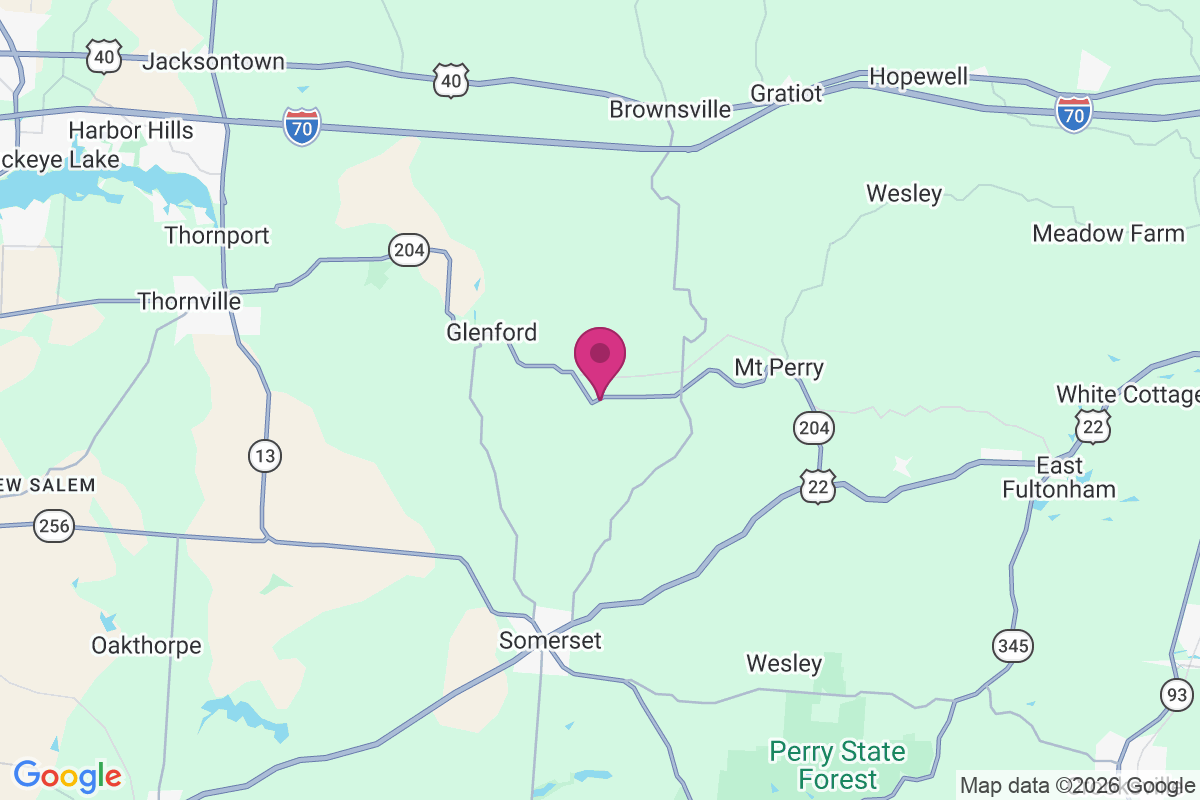 Glass Rock map