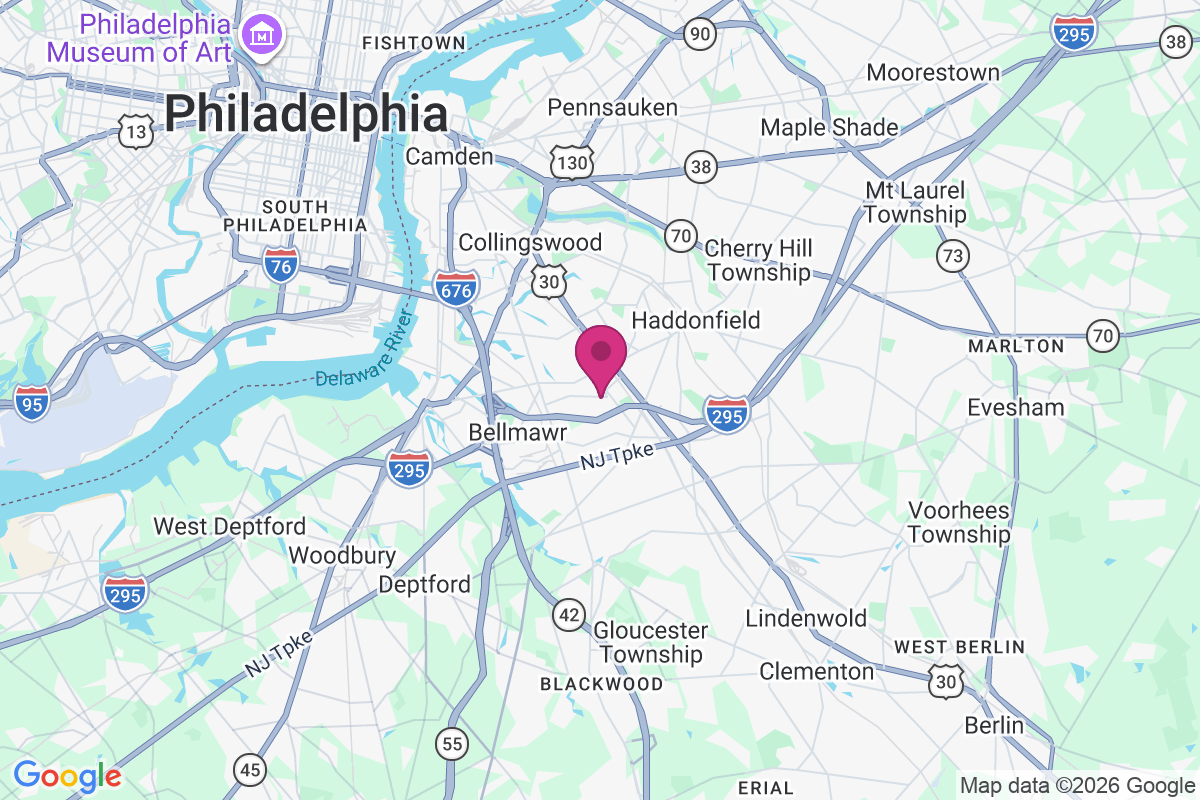 Haddon Heights map