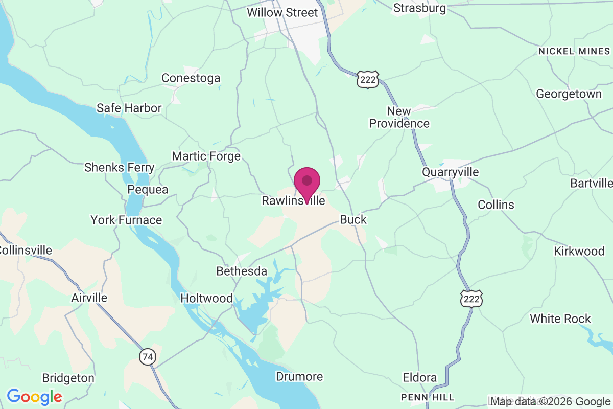 Rawlinsville map